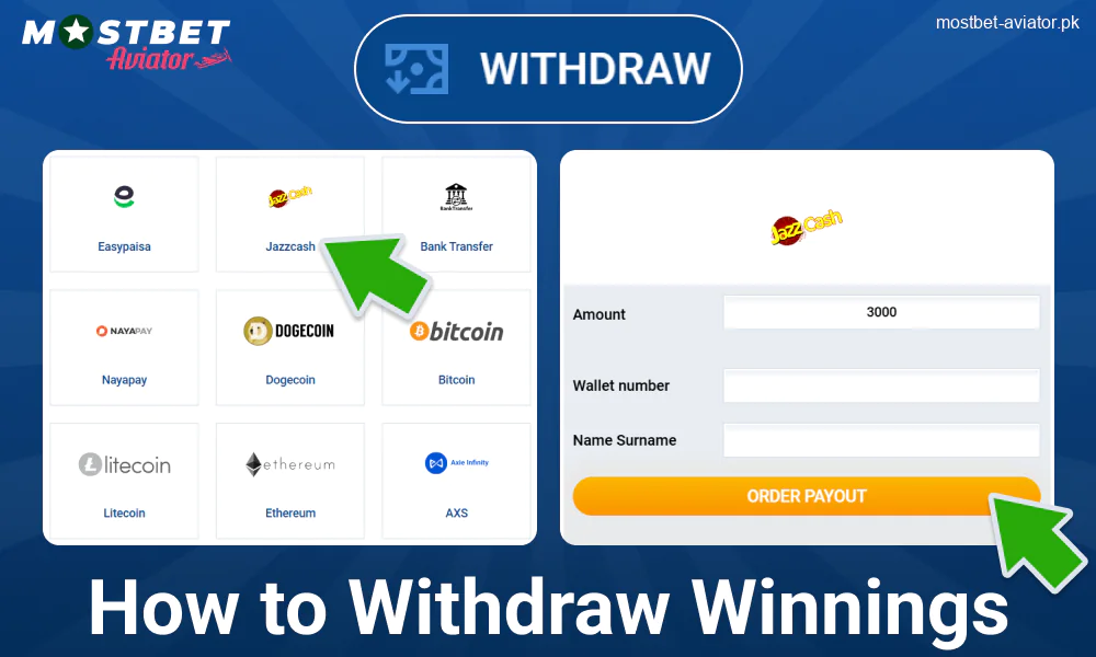 Withdrawal Instructions in Mostbet Aviator for Pakistanis