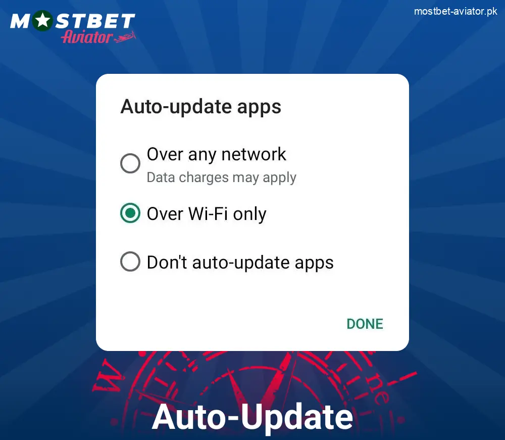 How to Update the Mostbet Aviator App for Pakistanis