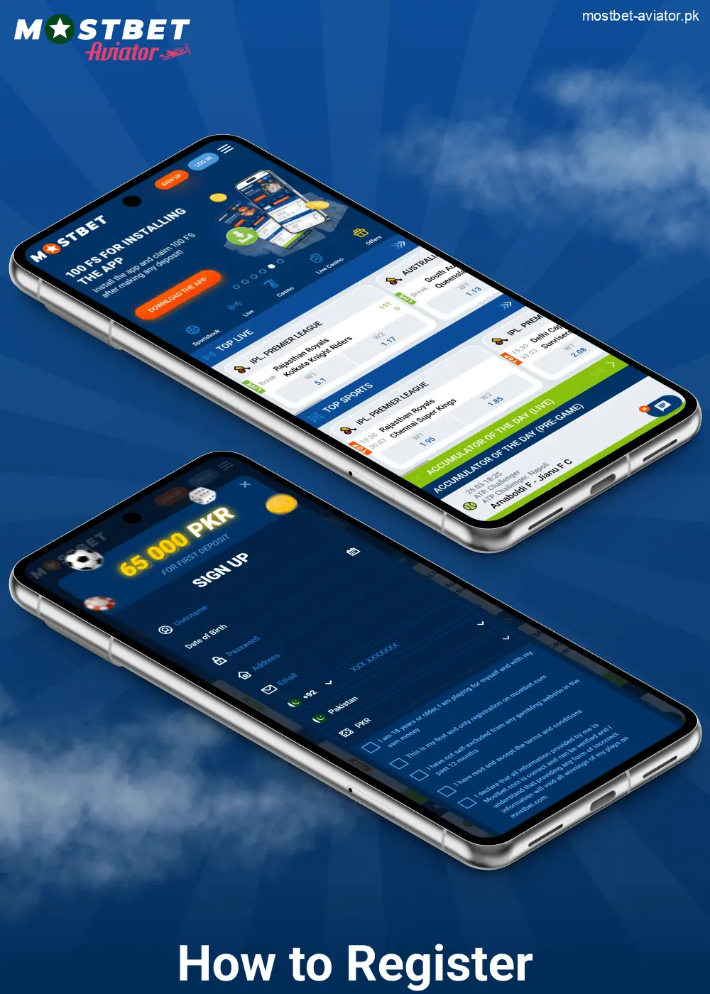 How to Register in the Mostbet Aviator PK App
